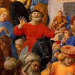 Фра Филиппо Липпи - Поклонение волхвов, ок.1445 (фрагмент)