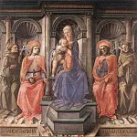 Fra Filippo Lippi - Madonna Enthroned With Saints