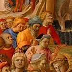 Фра Филиппо Липпи - Поклонение волхвов, ок.1445 (фрагмент)