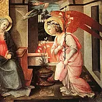 Fra Filippo Lippi - Annunciation, Galleria Doria Pamphilj, Rome.
