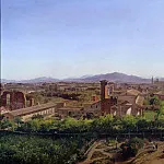 Адольф фон Менцель - Вид на базилику Сан-Джованни ин Латерано