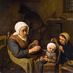 Крестьянская семья, Адриан ван Остаде