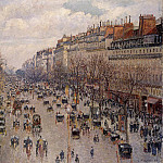 Бульвар Монмартр в Париже, Камиль Писсарро