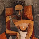 Эрмитаж ~ часть 9 - Пикассо, Пабло - Женщина с веером