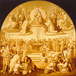 Триумф религии в искусстве, Иоганн Фридрих Овербек