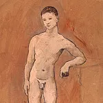 Эрмитаж ~ часть 9 - Пикассо, Пабло - Обнаженная фигура юноши