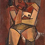 Эрмитаж ~ часть 9 - Пикассо, Пабло - Сидящая женщина