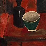 Эрмитаж ~ часть 9 - Пикассо, Пабло - Зеленая миска и черная бутылка