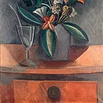 Эрмитаж ~ часть 9 - Пикассо, Пабло - Букет цветов в сером кувшине