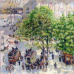 Square Theatre Francais in Paris, Camille Pissarro