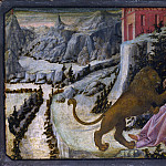 Saint Jerome and the Lion, Fra Filippo Lippi