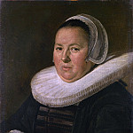 Portrait of a Middle-Aged Woman with Hands Folded, Frans Hals