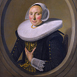 Portrait of a Woman (), Frans Hals