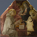 Saint Bernard s Vision of the Virgin, Fra Filippo Lippi