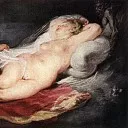 Peter Paul Rubens - The Hermit and the Sleeping Angelica