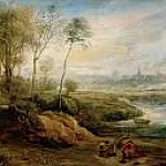 Peter Paul Rubens - Landscape with Bird Catcher
