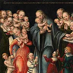 Metropolitan Museum: part 2 - Lucas Cranach the Younger and Workshop - Christ Blessing the Children