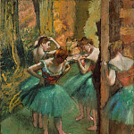 Dancers, Pink and Green, Edgar Degas