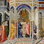 Музей Метрополитен: часть 2 - Джованни ди Паоло (Италия, Сиена 1398-1482) - Представление Христа в храме