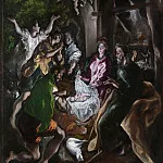Metropolitan Museum: part 2 - El Greco (Greek, Candia [Iráklion] 1540/41–1614 Toledo) - The Adoration of the Shepherds