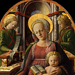 Мадонна с Младенцем на троне с двумя ангелами, Фра Филиппо Липпи