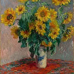 Metropolitan Museum: part 2 - Claude Monet - Bouquet of Sunflowers