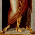 Музей Метрополитен: часть 2 - Перуджино (Италия, Читта-делла-Пьеве, известен с 1469, умер 1523) - Святой Иоанн Креститель, Святая Лукия