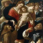 Музей Метрополитен: часть 2 - Гулио Чезаре Прокаччини - Мадонна с младенцем и святыми Франциском и Домиником и ангелами