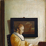 A Young Woman Reading, Johannes Vermeer