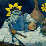 Still Life with Teapot and Fruit, Paul Gauguin