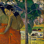 Three Tahitian Women, Paul Gauguin