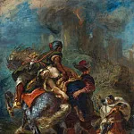 Metropolitan Museum: part 2 - Eugène Delacroix - The Abduction of Rebecca