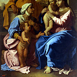 The Holy Family with St.. Elizabeth and St. John the Baptist, Nicolas Poussin