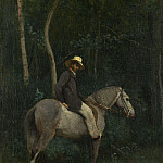 Monsieur Pivot on Horseback, Jean-Baptiste-Camille Corot