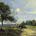 The Wagon (), Jean-Baptiste-Camille Corot