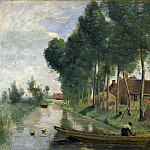 Landscape at Arleux-du-Nord, Jean-Baptiste-Camille Corot