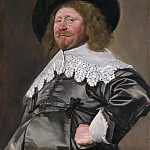Portrait of a Man, possibly Nicolaes Pietersz Duyst van Voorhout (), Frans Hals