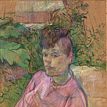 Woman in the Garden of Monsieur Forest, Henri De Toulouse-Lautrec