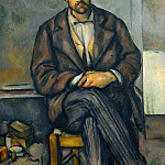 Seated Peasant, Paul Cezanne
