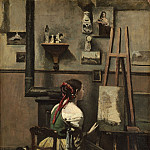 The Artist’s Studio, Jean-Baptiste-Camille Corot