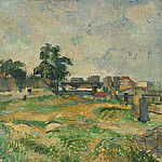 Landscape near Paris, Paul Cezanne