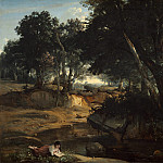 Forest of Fontainebleau, Jean-Baptiste-Camille Corot