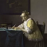 National Gallery of Art (Washington) - Johannes Vermeer - A Lady Writing