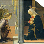 The Annunciation, Fra Filippo Lippi