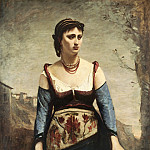 Agostina, Jean-Baptiste-Camille Corot