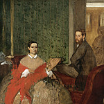 Edmondo and Therese Morbilli, Edgar Degas