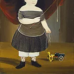 Национальная галерея искусств (Вашингтон) - Прайор, Уильям Мэтью - Мальчик с игрушечной лошадкой и тележкой