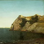 National Gallery of Art (Washington) - John Frederick Kensett - Beacon Rock, Newport Harbor