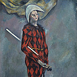 Harlequin, Paul Cezanne