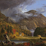 A View of the Mountain Pass Called the Notch of the White Mountains (), Thomas Cole